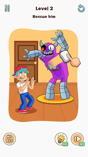 Rainbow Monsters: Dop Story Screenshot 1
