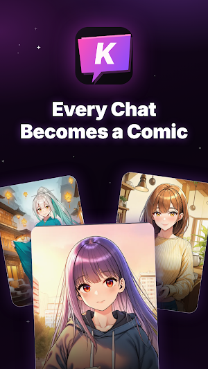 Komicha: Chat with Comic Screenshot 0