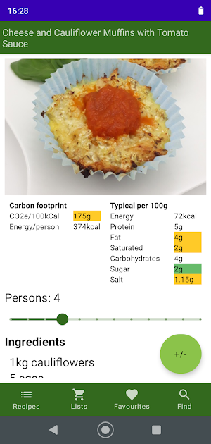 HealthStainable Screenshot 1