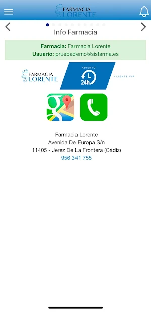 Farmacia Lorente Screenshot 0