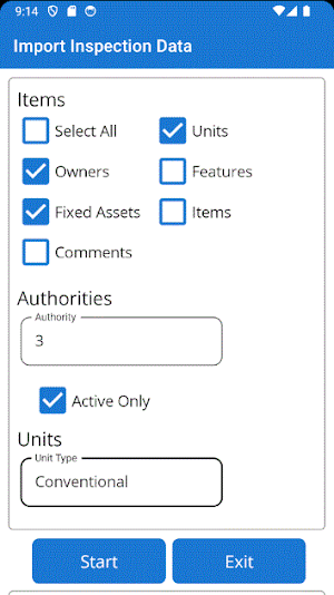 SACS Inspections Screenshot 1