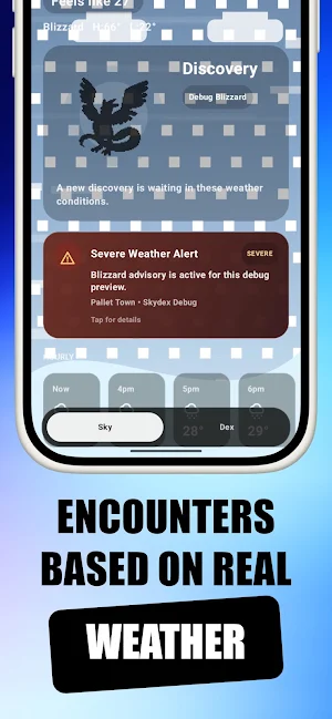 Skydex - Pixel Weather Dex Screenshot 1