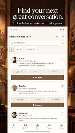 HistorIQly: AI History Chat Screenshot 1
