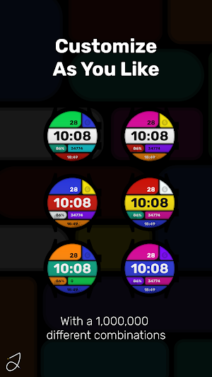Simple Widget Watch Face v2 Screenshot 2