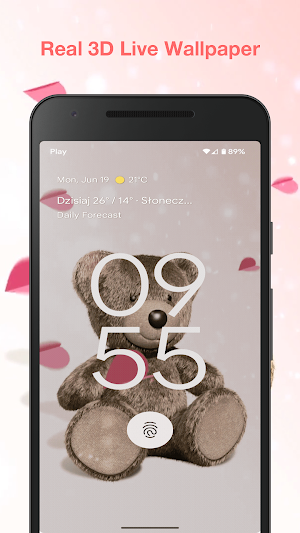 Teddy Bear Live Wallpaper Screenshot 2