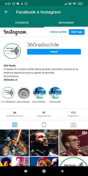 360 Radio Chile Screenshot 3
