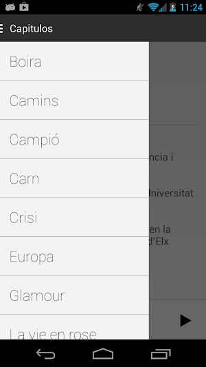 Audiolibro: De fil de vint Screenshot 1