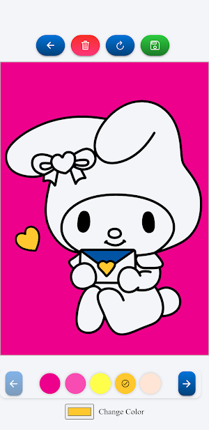Kawaii Kuromi coloring book Screenshot 0