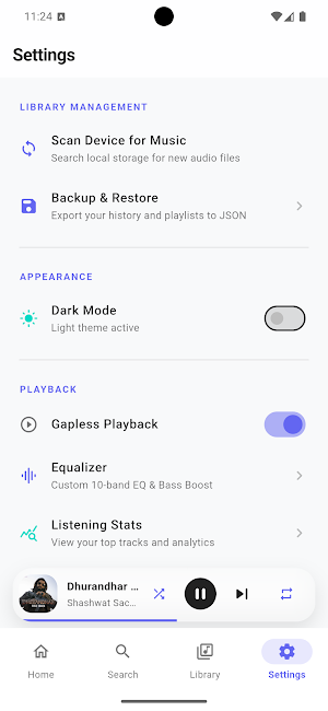 Soniq - My Music Player Screenshot 1