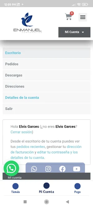 Enmanuel Corporación Screenshot 2