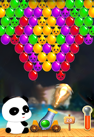 Panda 3D Bubble Shooter Game Screenshot 2