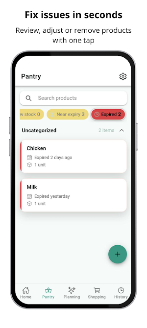 PantryMind - Pantry Tracker Screenshot 1