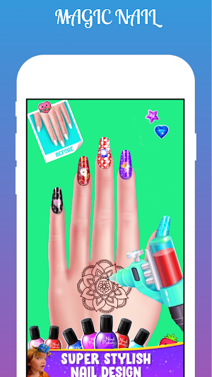 a for adley : Nail Salon Games Screenshot 3