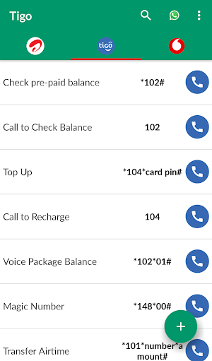 USSD Tanzania -Airtel, Tigo, Vodacom Screenshot 1