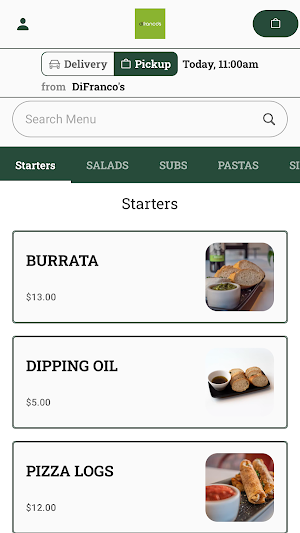 DiFranco's Screenshot 1