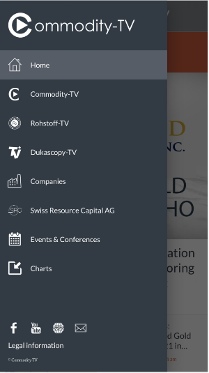 Commodity-TV Screenshot 1
