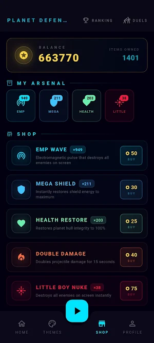 Planet Defence Screenshot 2