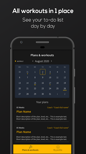 WORKOUTS by Muscle & Motion Screenshot 2