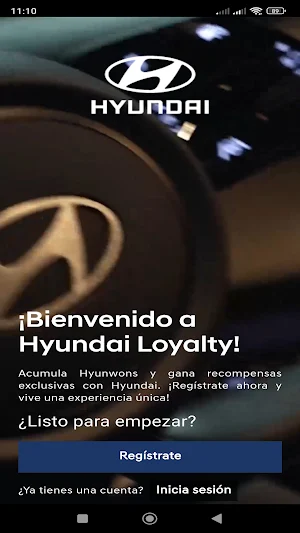 Hyundai Loyalty App Screenshot 0