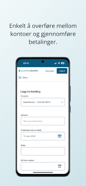 Spareskillingsbanken Bedrift Screenshot 1