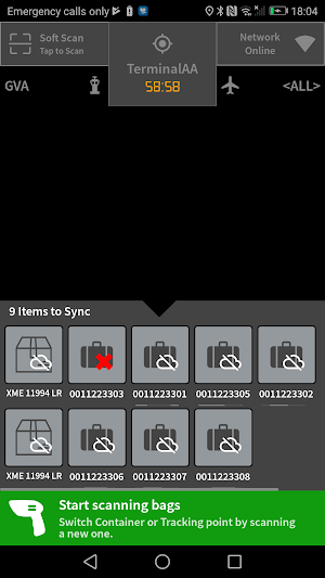 BagJourney Netscan Screenshot 3