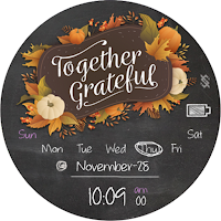 BFF34- Thanksgiving day Label