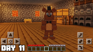 I Survived 100 Days FNAF MCPE Screenshot 1
