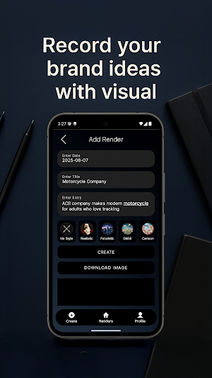 Rendera - Brand Logo Render AI Screenshot 2