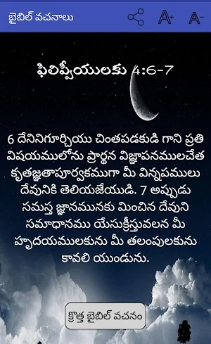 Telugu Bible Quotes Screenshot 3