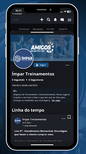 Amigos de Negócios Screenshot 3