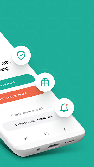 Algorand Wallet Screenshot 1