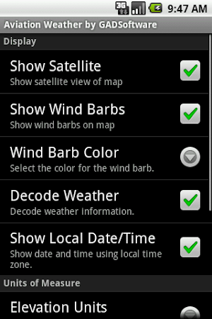 Aviation Weather - GADSoftware screenshot 5