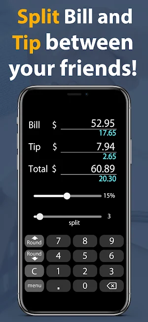 Tip Calculator 2.0 Screenshot 0