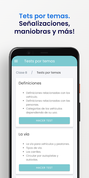 Tests Autoescuela y DGT 2024 Screenshot 2