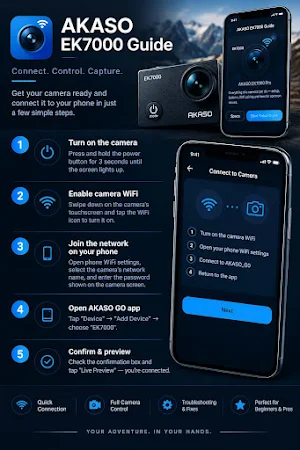 AKASO EK7000 Guide Screenshot 0