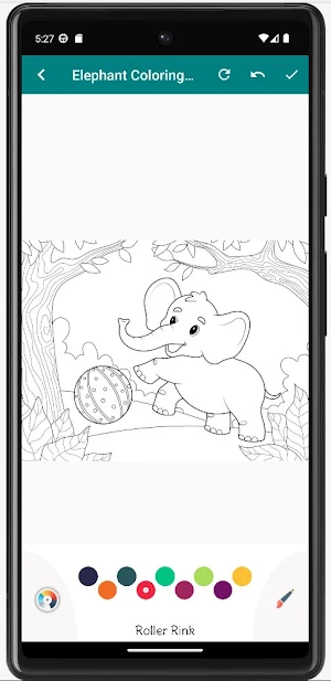 Elephant Coloring Book Screenshot 2