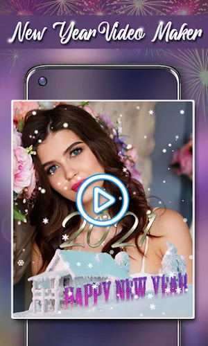 New Year Photo , Video Frames,Fire Works 2021 Screenshot 0