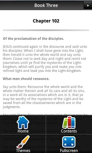 Pistis Sophia Book 3 Screenshot 2