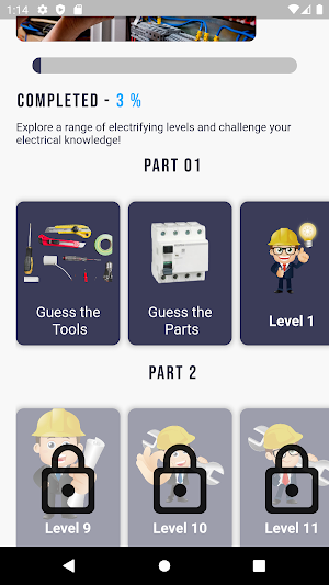 Electrician Quiz Game Screenshot 1