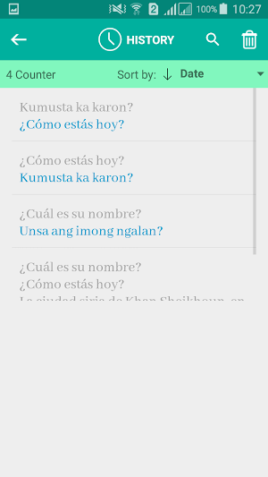 Cebuano Spanish Translator Screenshot 3