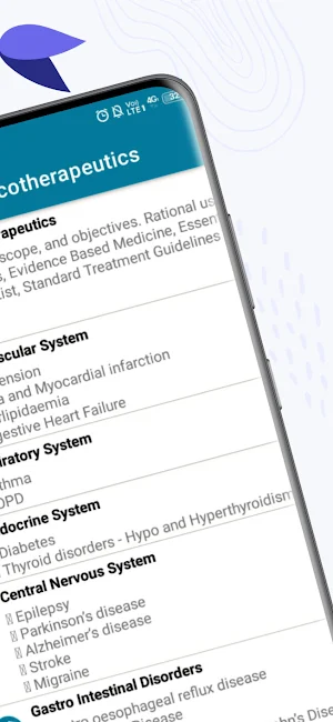 Pharmacotherapeutics Notes Screenshot 2