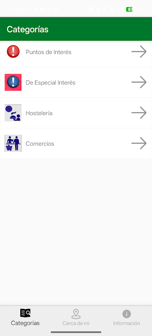 Callejero Virtual de Hinojales Screenshot 1