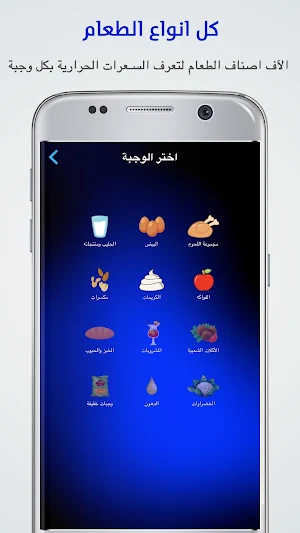 منبه السعرات الحرارية Screenshot 1