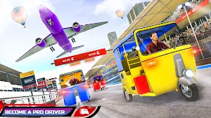 Modern Tuk Tuk Auto Rickshaw Racing Games Screenshot 1