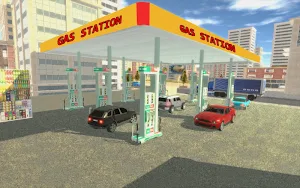 Gas Station Car: Big City Simulator Screenshot 3