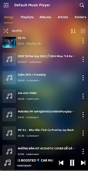 Music Player & Mp3 Player Screenshot 1
