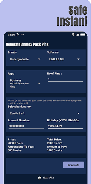 Anntex Pack - Sales Rep Screenshot 3