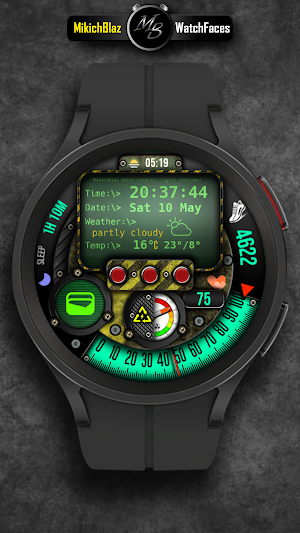Terminal Watch Face MB406 Screenshot 0