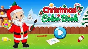 Christmas Color & Drawing Book Screenshot 0
