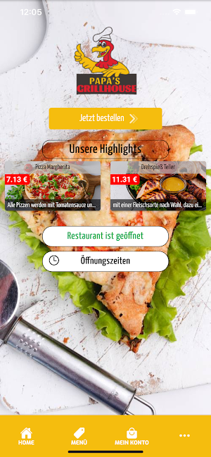 Papa's Grillhouse Online Screenshot 0